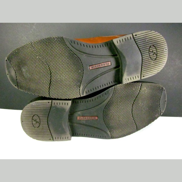 Florsheim DM2 Split Toe Shoes 8.5W Leather Uppers - Picture 8 of 8